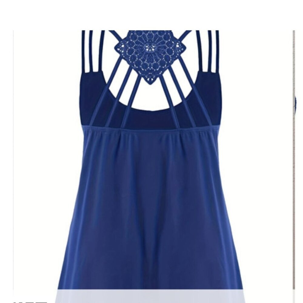 Plus Size Cami Style Summer Top Sizes XXL to 8XL - Picture 3 of 9
